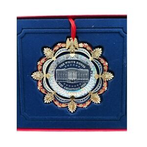 The White House Historical Association 2002 Christmas‎ Ornament Original Box